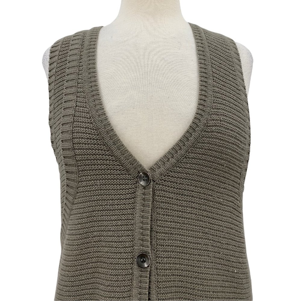 Bcbgeneration Women's Knit Solid Gray Sleeveless … - image 2